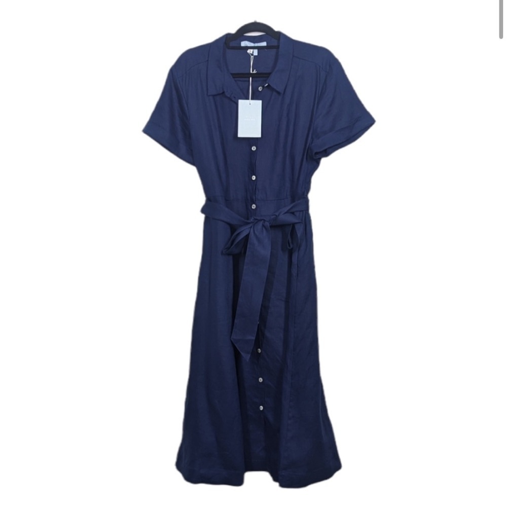 Hill House Lily Navy Blue Dress Size XS - Picture 2 of 4